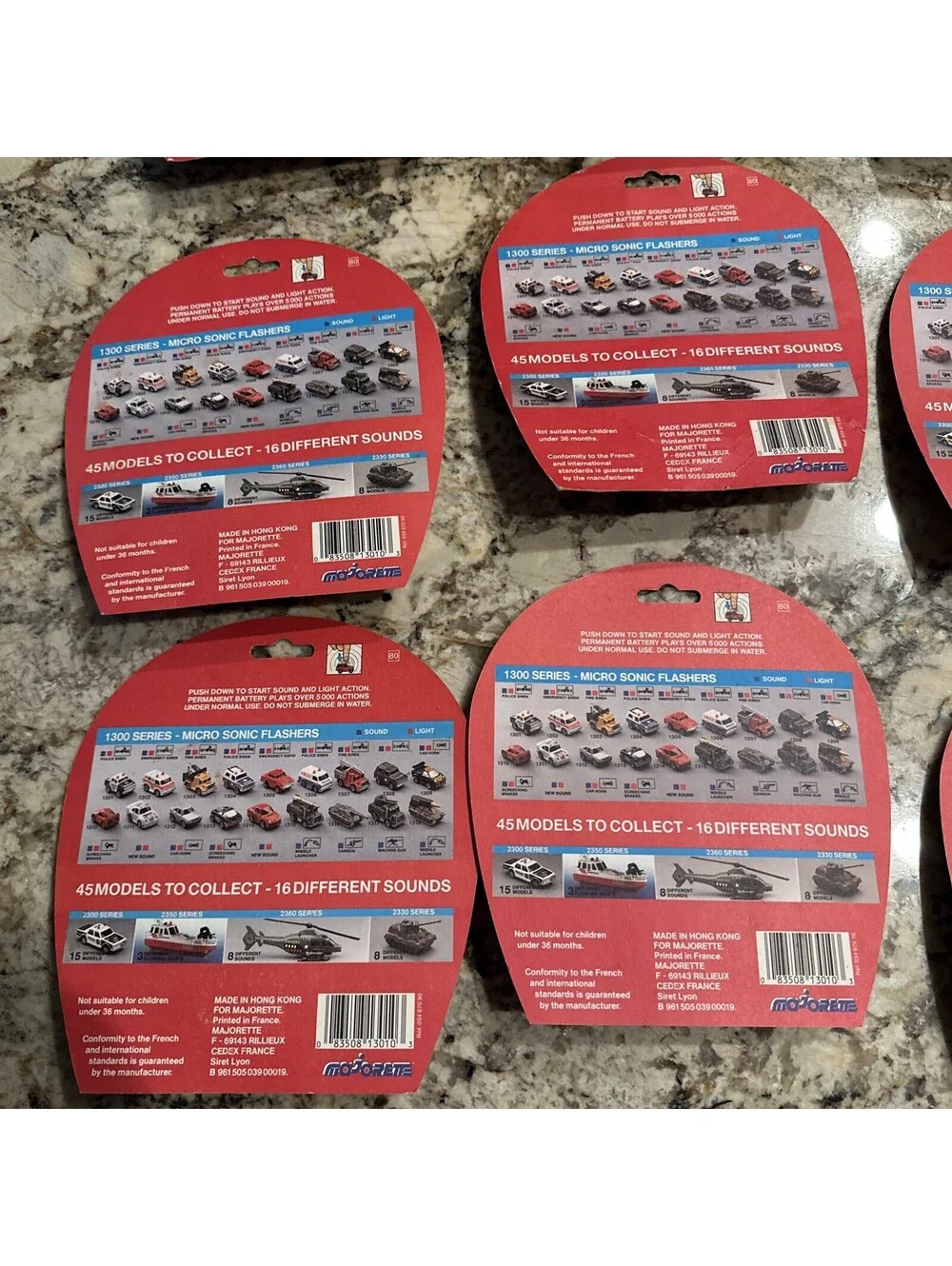 Majorette Micro Sonic Flashers Military Collection Lot Of 9 NEW + FAST SHIPPING